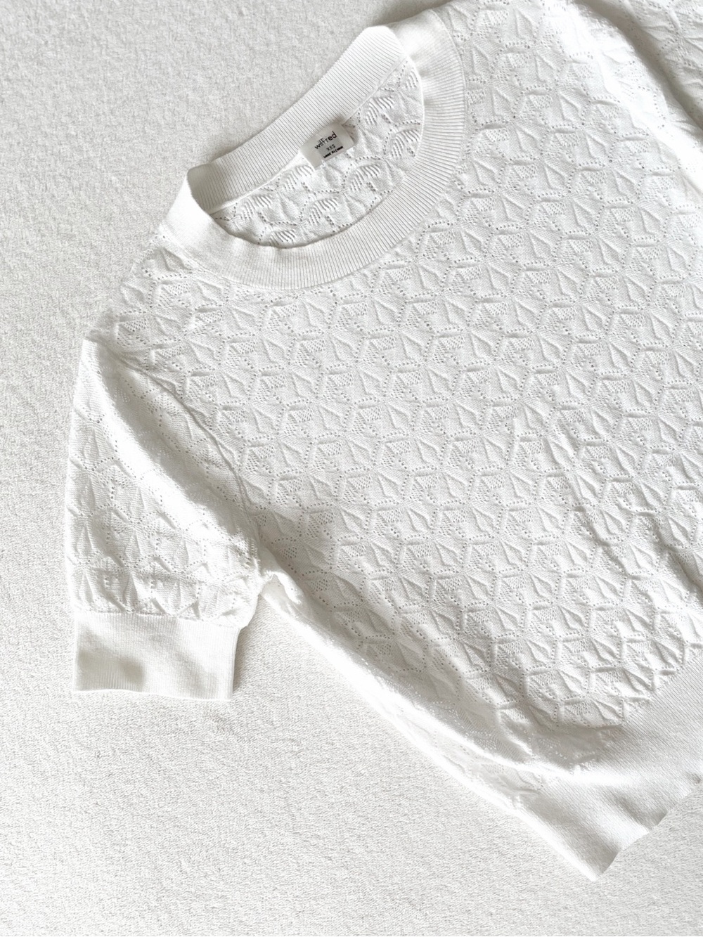 Wilfred Knit Short Sleeve Sweater